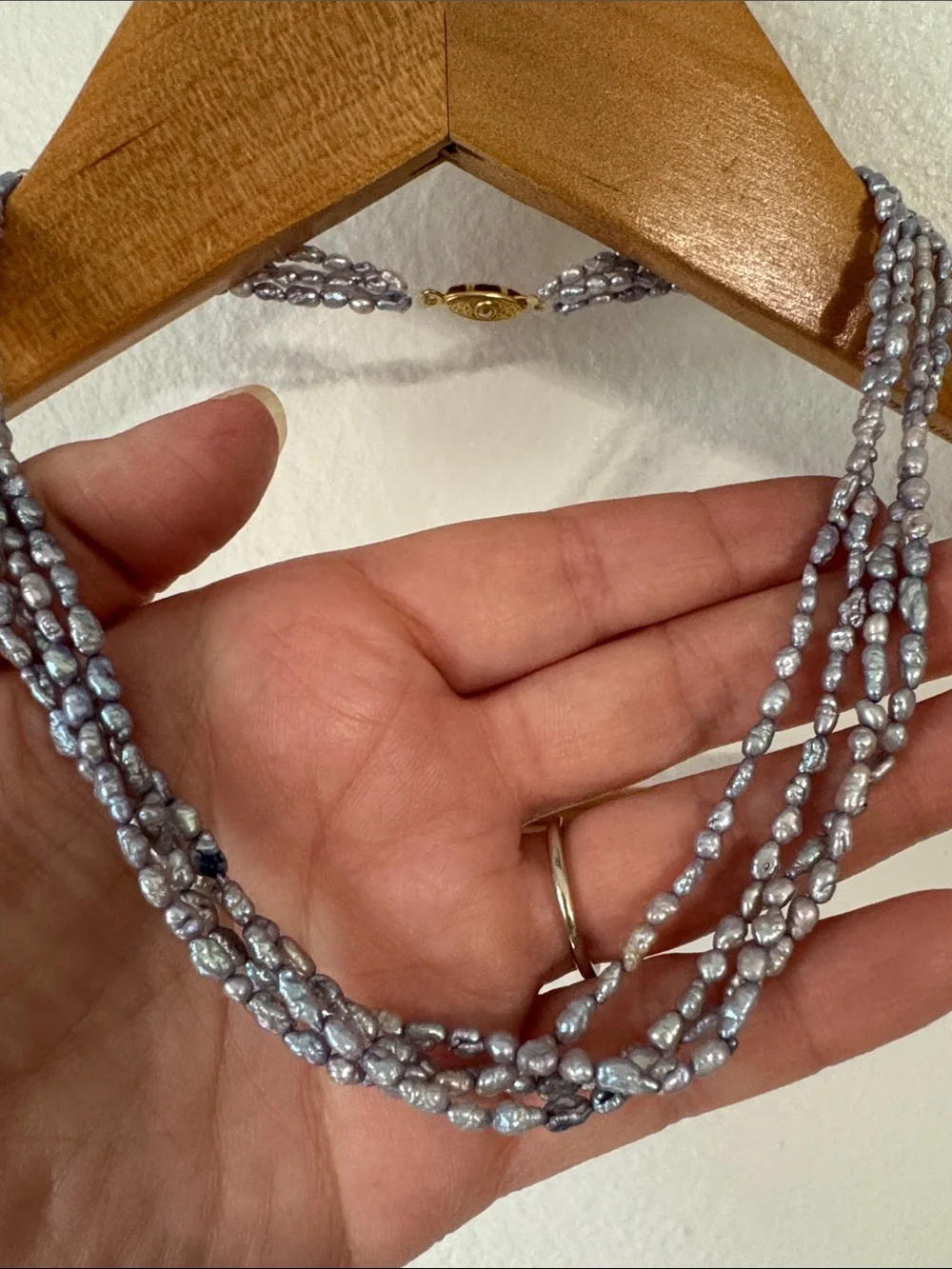 Four Strand Pearl Necklace